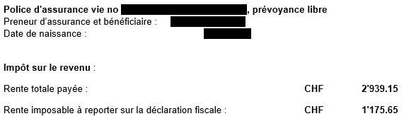 Remplir Sa Déclaration D'impôt Avec L'attestation Des Rentes